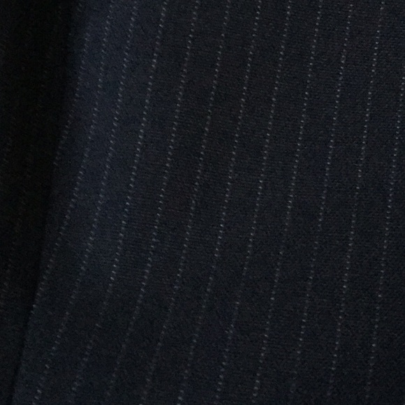 NEW WORK & COMPANY  STRETCH BLACK STRIPED VEST - Picture 10 of 10